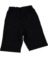 Pantaloni scurti baieti Bike, bumbac, negru